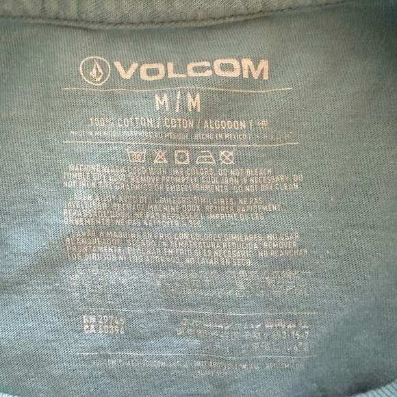 VOLCOM Skate Skeleton Peace Tee Shirt Men M Medium - Picture 4 of 5